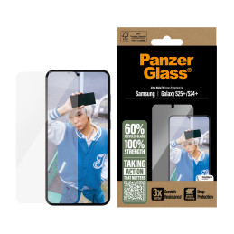 PanzerGlass ® Displayschutz Samsung Galaxy S25+ | S24+ | Ultra-Wide Fit