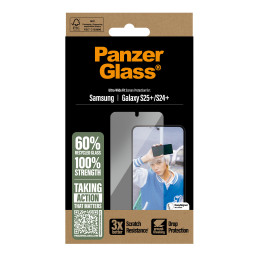 PanzerGlass ® Screen Protector Samsung Galaxy S25+ | S24+ | Ultra-Wide Fit Pellicola proteggischermo trasparente 1 pz
