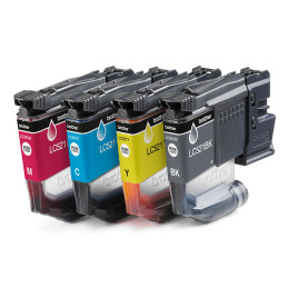 Brother LC521VAL ink cartridge 4 pc(s) Original Black, Cyan, Magenta, Yellow