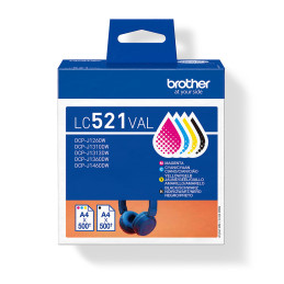 Brother LC521VAL Cartouche d'encre originale de - multipack