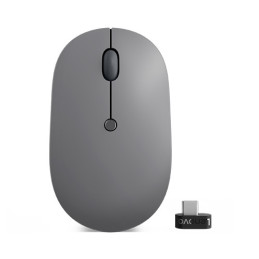 Lenovo Go USB-C Wireless Mouse souris Bureau Ambidextre RF sans fil Optique 2400 DPI