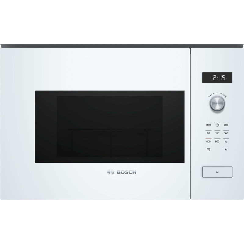 Bosch Serie 6 BFL524MW0 Mikrowelle Weiß Solo-Mikrowelle Integriert 20 l 800 W Bosch Serie 6 BFL524MW0 Mikrowelle Weiß Solo-Mikrowelle Integriert 20 l 800 W