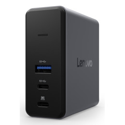 Lenovo X9 Charging GaN Dock Wired USB 3.2 Gen 2 (3.1 Gen 2) Type-C Gray