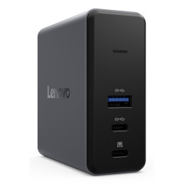 Lenovo X9 Charging GaN Dock Wired USB 3.2 Gen 2 (3.1 Gen 2) Type-C Gray