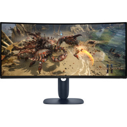 Alienware AW3425DWM computer monitor 34" 3440 x 1440 pixels Wide Quad HD LCD Black, Blue