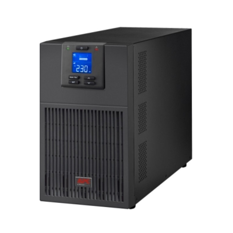 APC Easy UPS On-Line, 3kVA 2700W, Tower, 230V, 6x IEC C13 + 1x IEC C19 Ausgänge, Intelligenter Kartensteckplatz, LCD