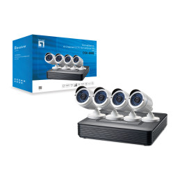 LevelOne DSK-8001 video surveillance kit Wired 8 channels