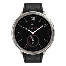 Amazfit W2433EU1N Smartwatch  Sportuhr 3,35 cm (1.32") AMOLED Digital 466 x 466 Pixel Touchscreen Silber