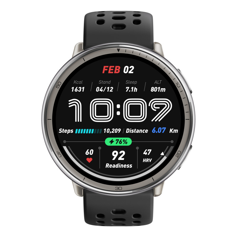 Amazfit Active 2 3,35 cm (1.32") AMOLED 44 mm Digital 466 x 466 Pixeles Pantalla táctil Plata GPS (satélite) Amazfit Active 2 3,35 cm (1.32") AMOLED 44 mm Digital 466 x 466 Pixeles Pantalla táctil Plata GPS (satélite)