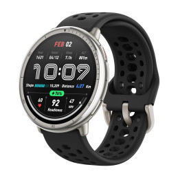 Amazfit Active 2 1.32" AMOLED 44 mm Digital 466 x 466 pixels Touchscreen Silver GPS (satellite)