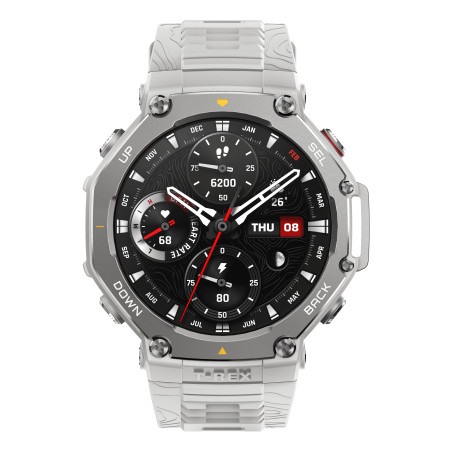 Amazfit T-Rex 3 1.5" AMOLED Digital 480 x 480 pixels Touchscreen Stainless steel GPS (satellite)