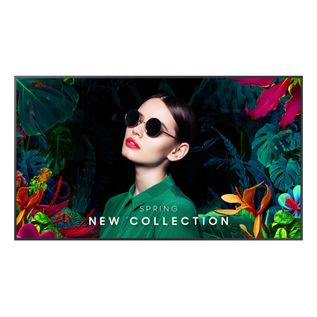 Samsung QM75C Digital Signage Flachbildschirm 190,5 cm (75") LCD WLAN 500 cd m² 4K Ultra HD Schwarz Tizen 24 7