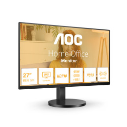 AOC B3 U27B3CF computer monitor 27" 3840 x 2160 pixels 4K Ultra HD LCD Black