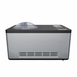 Unold 48845 sorbetière Compresseur pour sorbetière 2 L 180 W Noir, Acier inoxydable