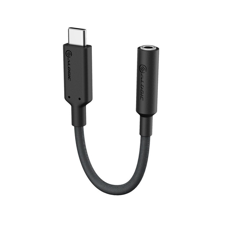 ALOGIC ELPC35A-BK cavo per cellulare Nero 0,1 m USB-C 3,5 mm ALOGIC ELPC35A-BK cavo per cellulare Nero 0,1 m USB-C 3,5 mm