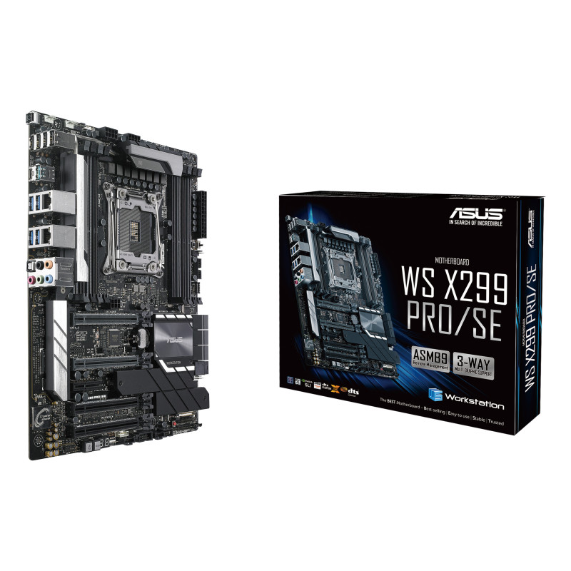 ASUS WS X299 PRO SE Intel® X299 LGA 2066 (Socket R4) ATX