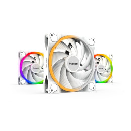 be quiet! Light Wings White | 140mm PWM high-speed Triple-Pack Carcasa del ordenador Ventilador 14 cm Blanco 3 pieza(s)