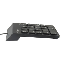 Equip 245205 numeric keypad Universal USB Black
