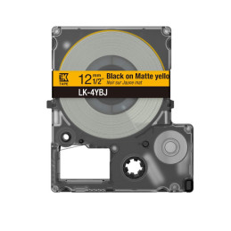 Epson C53S672073 cinta para impresora de etiquetas Negro sobre amarillo