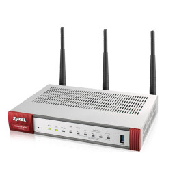 Zyxel USG20W-VPN-EU0101F wireless router Gigabit Ethernet Dual-band (2.4 GHz   5 GHz) Gray, Red