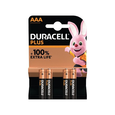 Duracell Plus Batteria monouso Mini Stilo AAA Alcalino