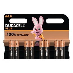 Duracell Plus Einwegbatterie AA Alkali
