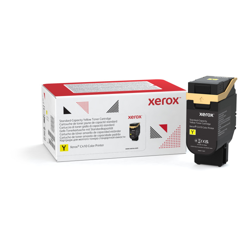 Xerox ® C410 Farbdrucker VersaLink® C415 Farb-Multifunktionsdrucker Standardkapazität-Tonermodul Gelb (2000 Seiten) - Xerox ® C410 Farbdrucker VersaLink® C415 Farb-Multifunktionsdrucker Standardkapazität-Tonermodul Gelb (2000 Seiten) -