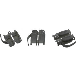 InLine Connettore a crimpare Cat.6A RJ45 schermato, nero, 100 pz.