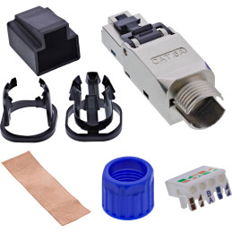 InLine 76204D wire connector RJ-45   LSA Zinc