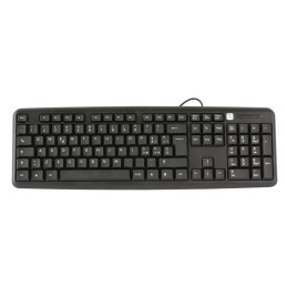 Techly IDATA 955-UBK Tastatur Universal USB QWERTY Italienisch Schwarz