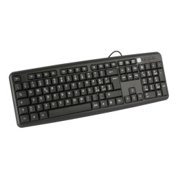 Techly IDATA 955-UBK Tastatur Universal USB QWERTY Italienisch Schwarz