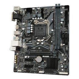 GIGABYTE H410M H V2 Carte mère - Compatible avec processeurs Intel Core 10th CPUs, up to 2933MHz DDR4, 1xPCIe 3.0 M.2, GbE LAN,
