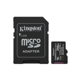 Kingston Technology Canvas Select Plus Gen3 256 GB MicroSDXC UHS-I Class 10