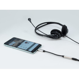Equip Adaptador de audio de USB-C a 3,5 mm