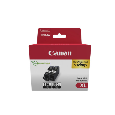 Canon PGI-550XL BK Twin Pack