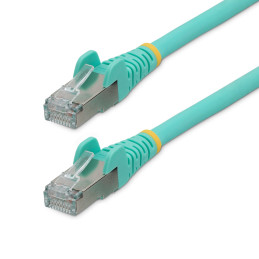StarTech.com Câble Ethernet CAT6a 7,5m - Low Smoke Zero Halogen (LSZH) - 10 Gigabit 500MHz 100W PoE RJ45 S FTP Cordon de