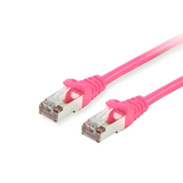 Equip 605583 cavo di rete Rosa 0,25 m Cat6 S FTP (S-STP)
