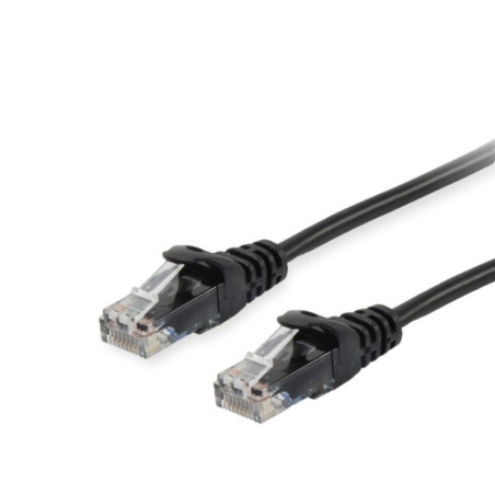 Equip 625457 cable de red Negro 0,5 m Cat6 U UTP (UTP)