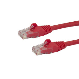 StarTech.com N6PATC50CMRD networking cable Red 19.7" (0.5 m) Cat6 U UTP (UTP)