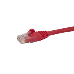 StarTech.com 0,5m Cat6 Snagless RJ45 Ethernet Netzwerkkabel - Rot