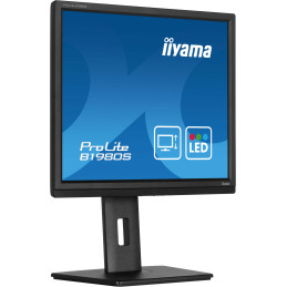 iiyama ProLite B1980S-B1 Computerbildschirm 48,3 cm (19") 1280 x 1024 Pixel VGA LED Schwarz
