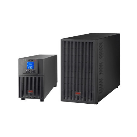 APC Easy UPS On-Line, 3kVA 2700W, Tower, 230V, 6x IEC C13 + 1x IEC C19 Ausgänge, Intelligenter Kartensteckplatz, LCD,