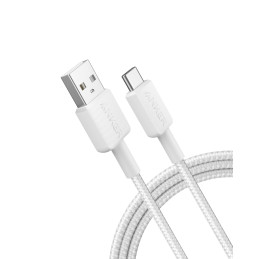 Anker 322 USB cable 70.9" (1.8 m) USB A USB C White