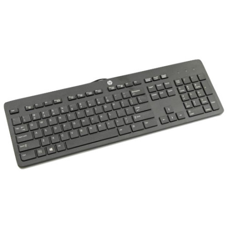 HP 803181-041 clavier Bureau USB QWERTZ Allemand Noir
