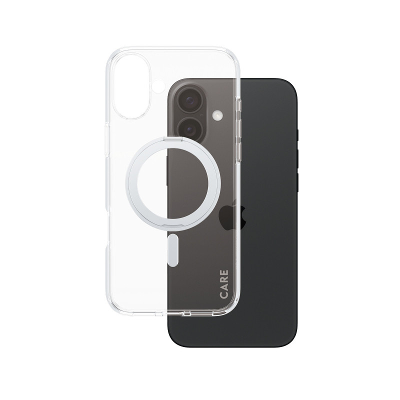 PanzerGlass CARE by ® Feature Case Transparent w. Silver Kickstand & MagSafe iPhone 16 Plus funda para teléfono móvil PanzerGlass CARE by ® Feature Case Transparent w. Silver Kickstand & MagSafe iPhone 16 Plus funda para teléfono móvil