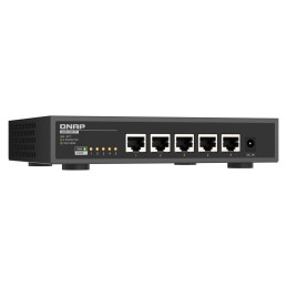 QNAP QSW-3205-5T switch di rete Non gestito 10G Ethernet (100 1000 10000) Desktop Nero