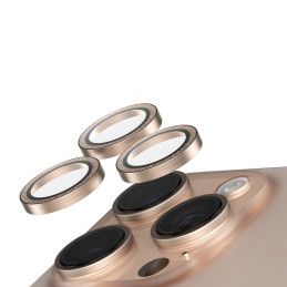 PanzerGlass SAFE. by ® Kameraschutz Glitter Gold iPhone 16 Pro | 16 Pro Max