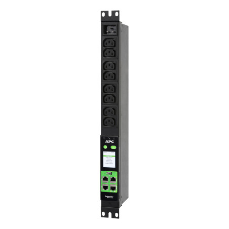 APC EPDU2016M power distribution unit (PDU) 8 AC outlet(s) 1U Black