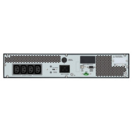 APC Easy UPS On-Line, 2000VA 1800W, Rackmontage 4HE, 230V, 4x IEC C13 Ausgänge, Intelligenter Kartensteckplatz, LCD,