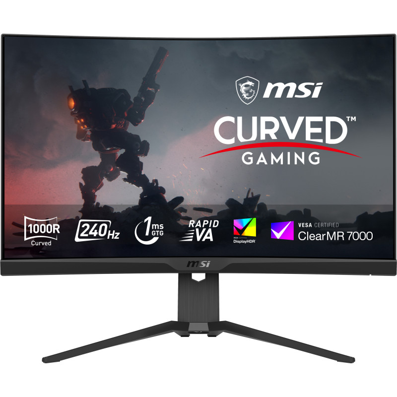 MSI MPG 275CQRXFDE Monitor PC 68,6 cm (27") 2560 x 1440 Pixel Wide Quad HD Nero MSI MPG 275CQRXFDE Monitor PC 68,6 cm (27") 2560 x 1440 Pixel Wide Quad HD Nero